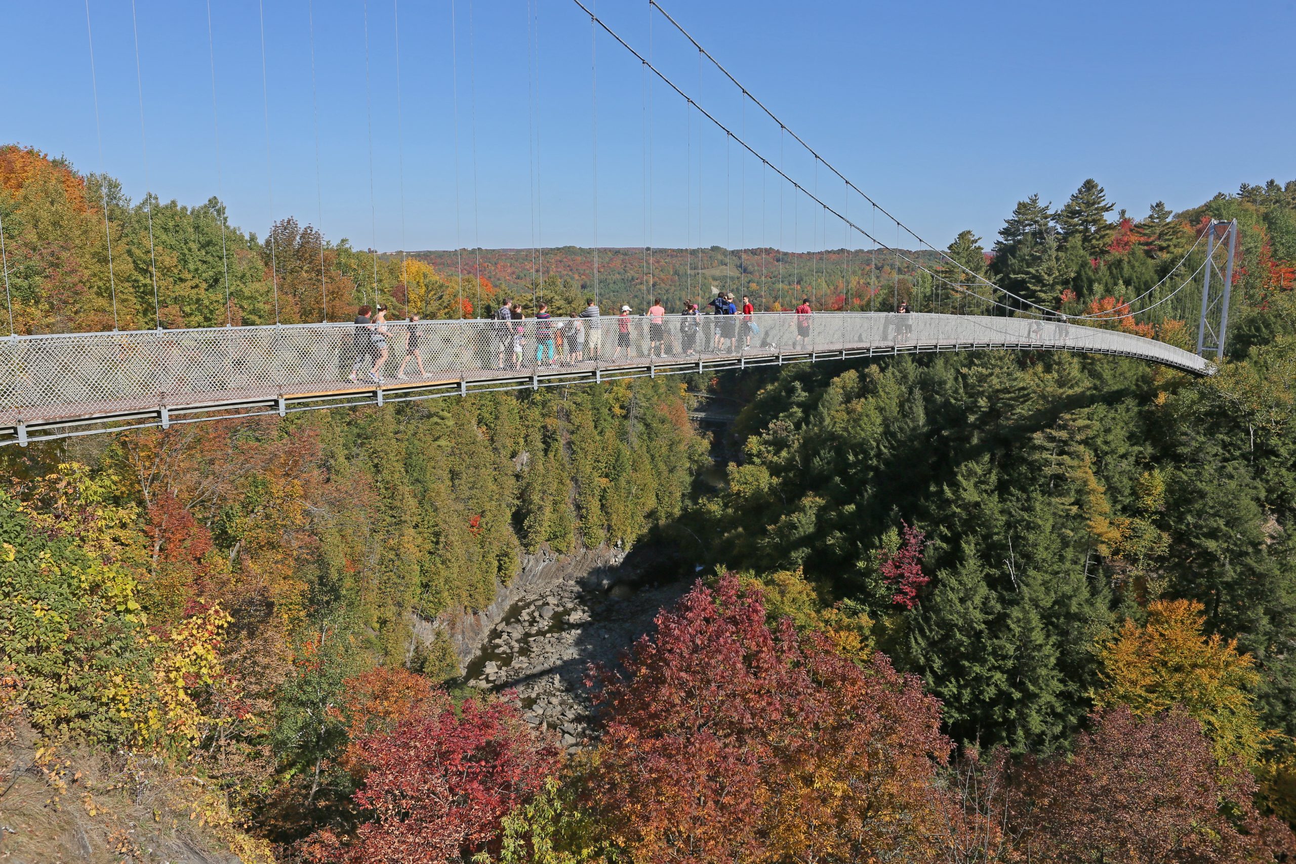 Despite the decline in traffic, Coaticook Gorge Park performed well in 2023