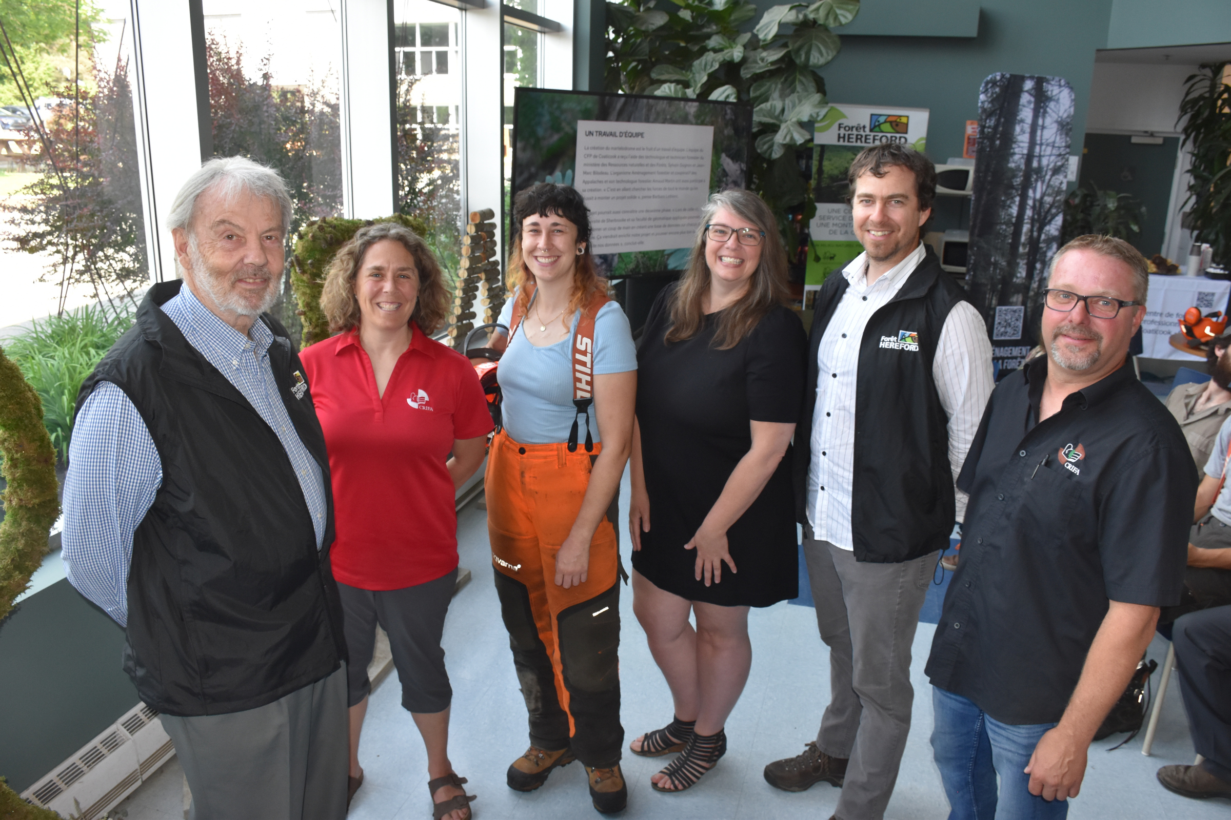 Una partnership tra CRIFA a Coaticook e Forêt Hereford migliora i programmi forestali