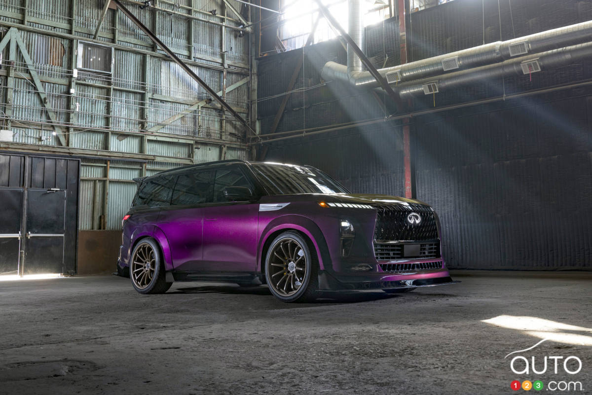 R Spec Inffinity Infiniti QX80 R-Spec : un VUS de 1000 chevaux inspiré de la GT-R - Le ...